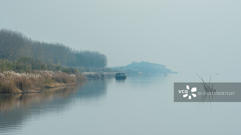 江苏扬州邵伯湖风光图片素材