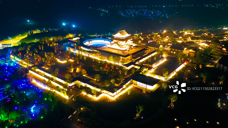 山东省青岛藏马山国际旅游度假区阿朵花屿图片素材