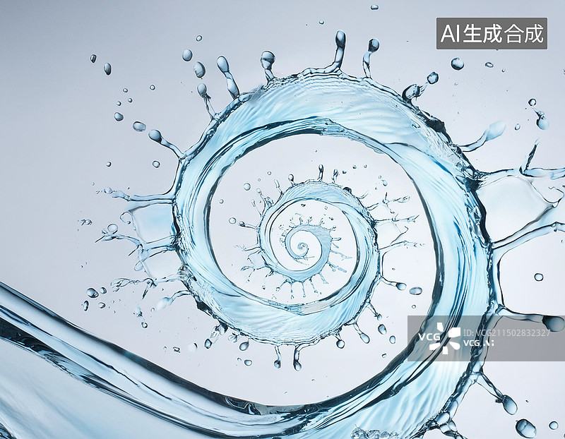 【AI数字艺术】水素材，水的背景图片素材