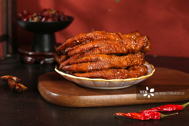 虎皮鸡爪图片素材