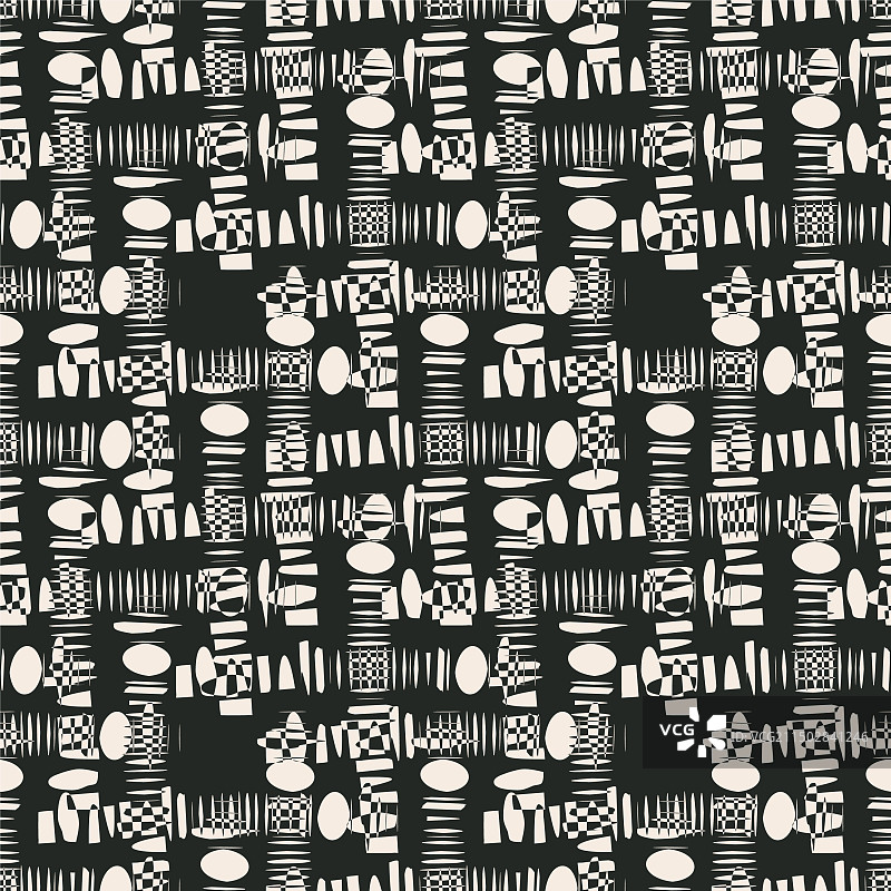 抽象柳条编织密集无缝背景图片素材