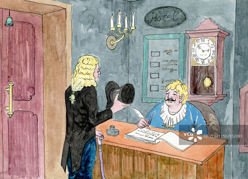 英国绅士图片素材