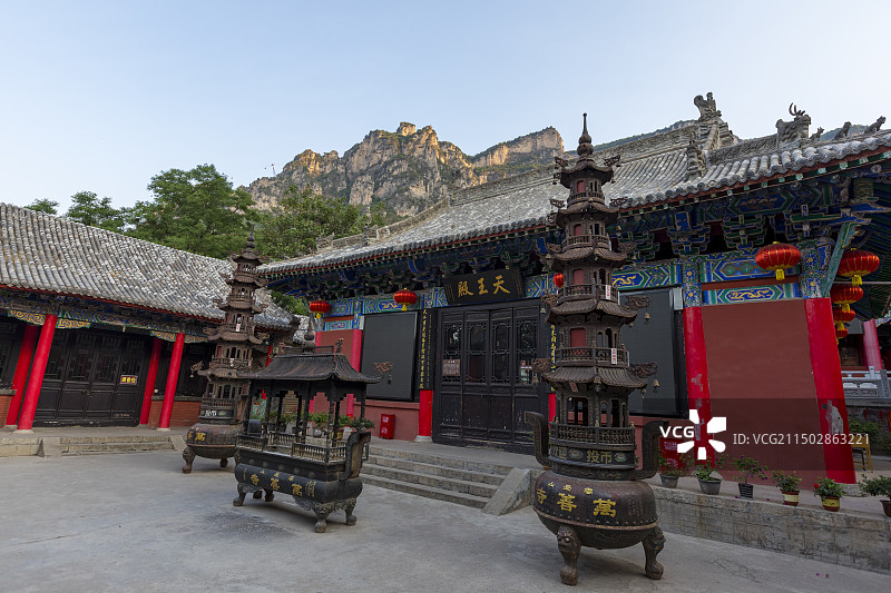 焦作云台山景区万善寺天王殿图片素材