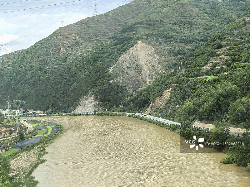 岷县洮河图片素材