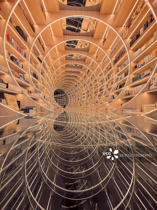 设计感十足的书店图片素材