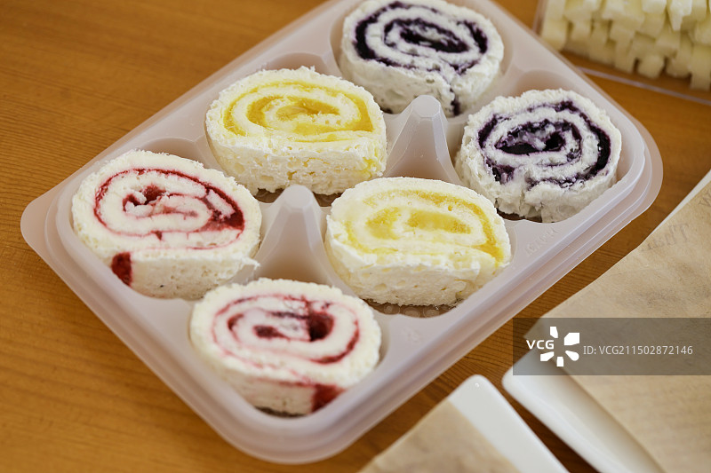 内蒙古奶皮卷奶茶喝酸马奶图片素材