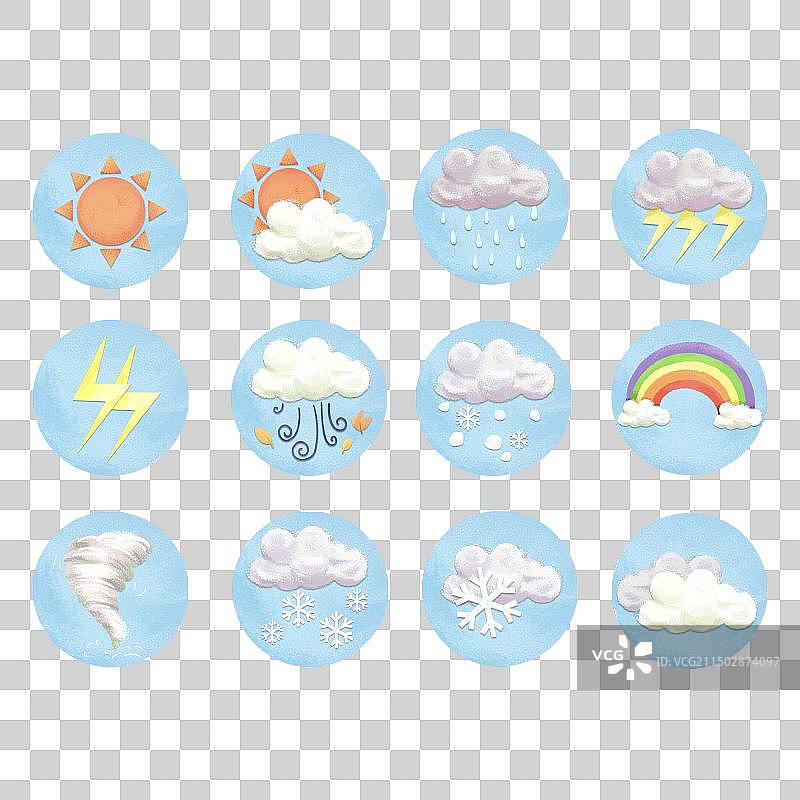 气候标志图标图片素材