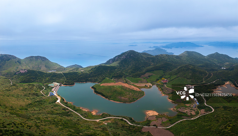 福建省宁德市福鼎嵛山岛中国最美十大岛屿闽东第一大岛航拍图图片素材