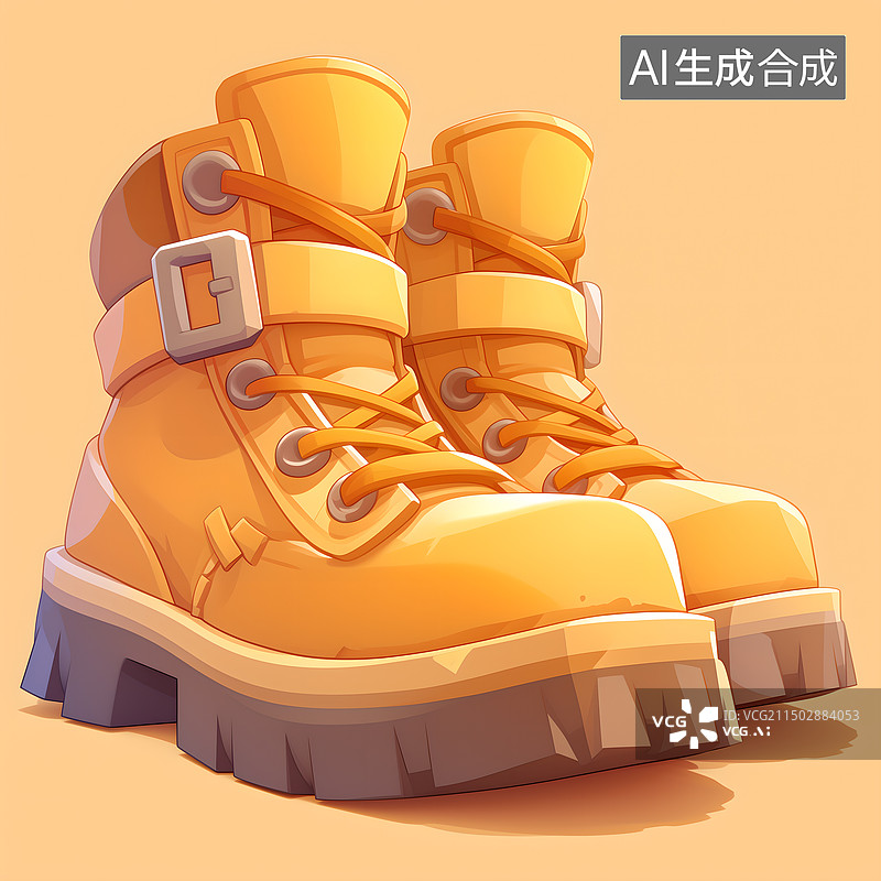 【AI数字艺术】登山鞋旅游鞋图片素材