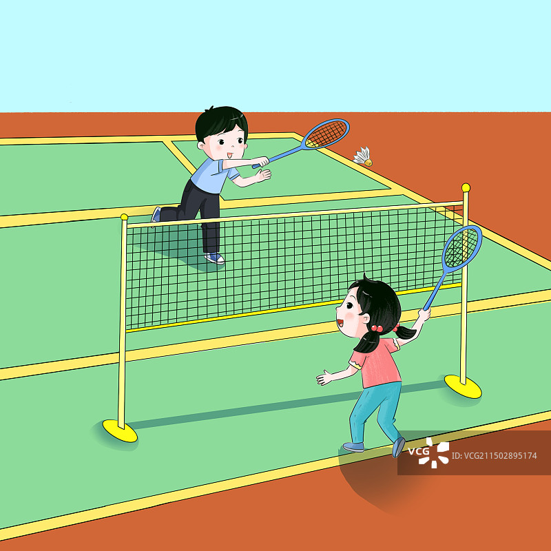 教育运动场景图片素材