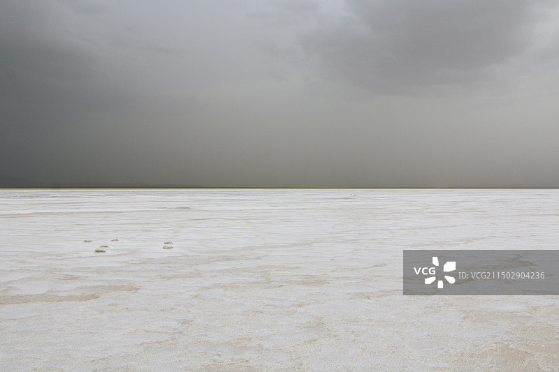 空旷的白色沙滩图片素材