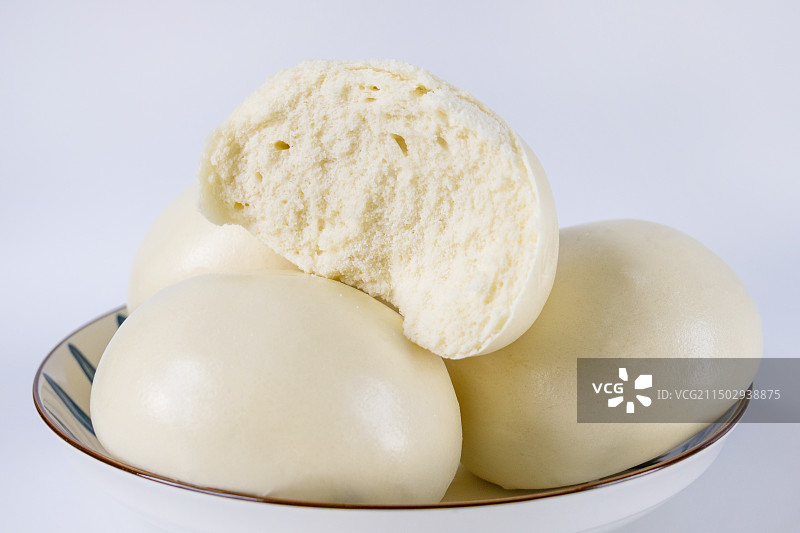 馒头的特写图片素材