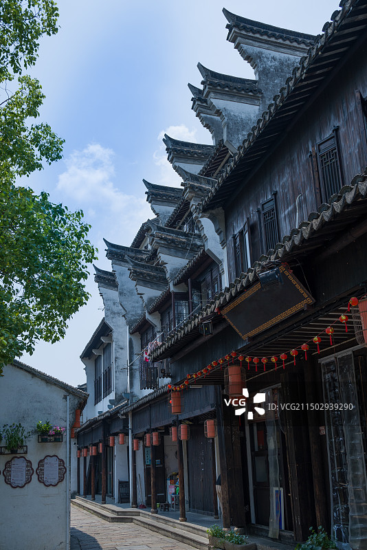 苏州吴江黎里古镇图片素材