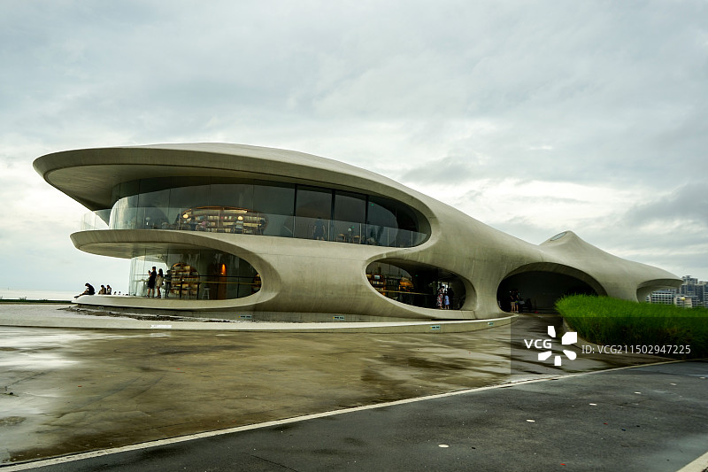 海口云洞图书馆图片素材