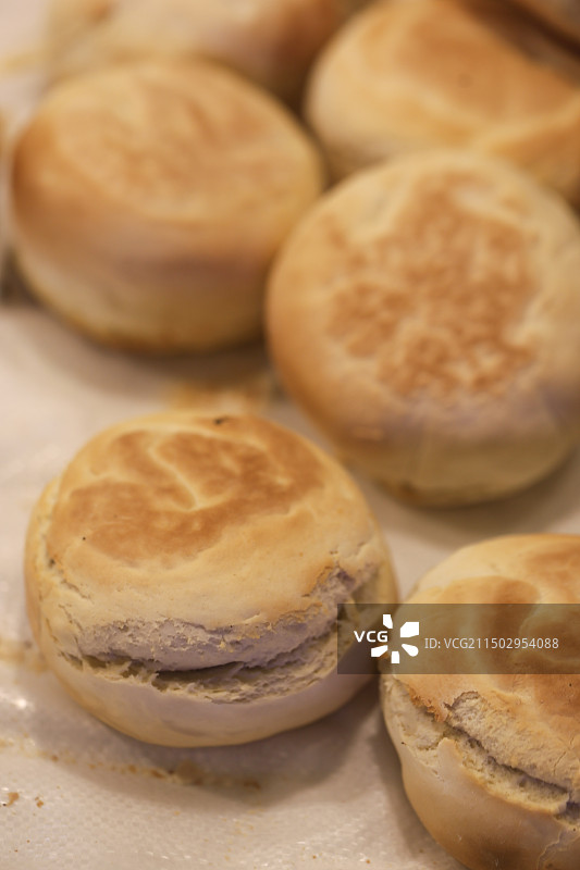 呼和浩特宽巷子售卖的各种点心组图图片素材