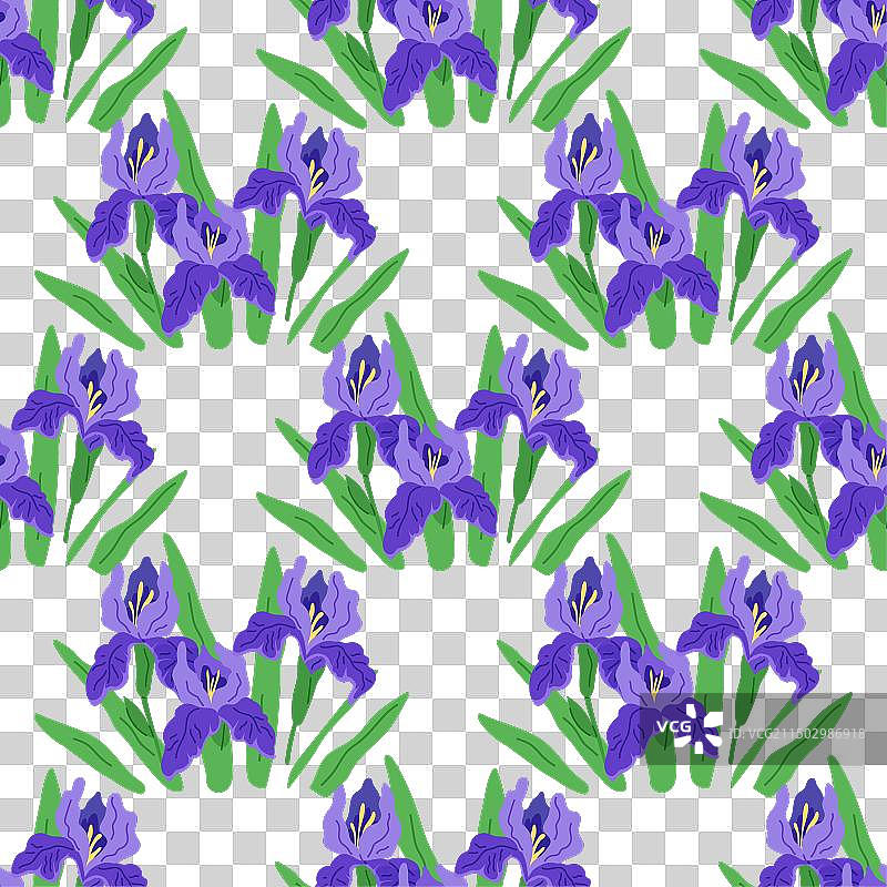 花朵无缝图案图片素材