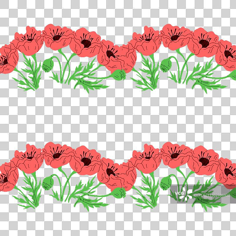 花卉无缝图案图片素材