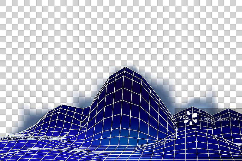 合成器浪潮复古banner蒸汽波美学图片素材