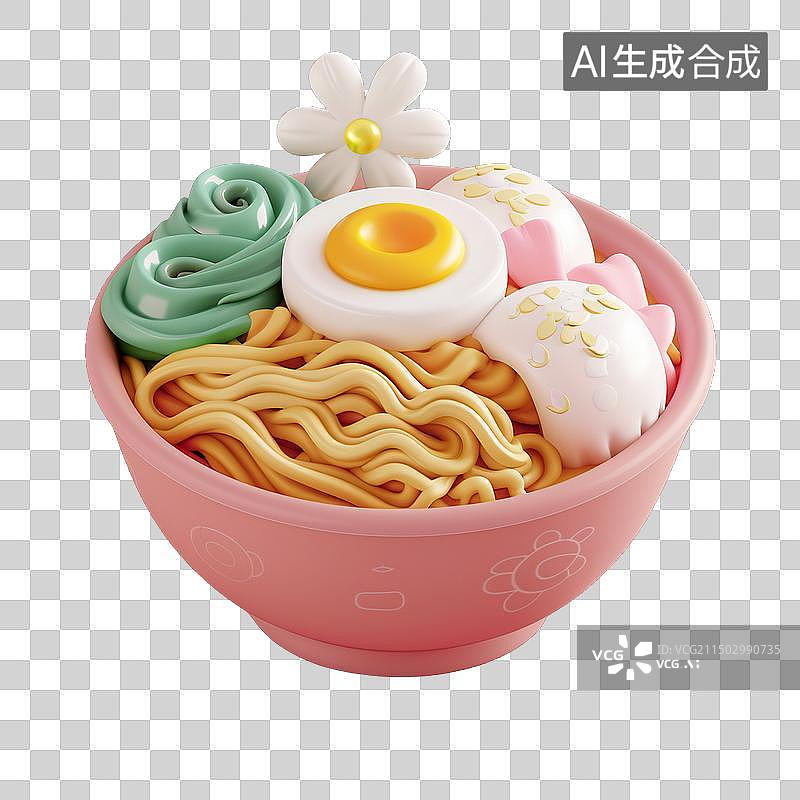 【AI数字艺术】海鲜面图片素材