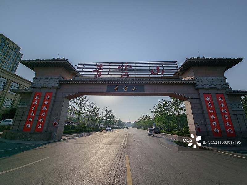 潍坊安丘青云山民俗游乐园图片素材