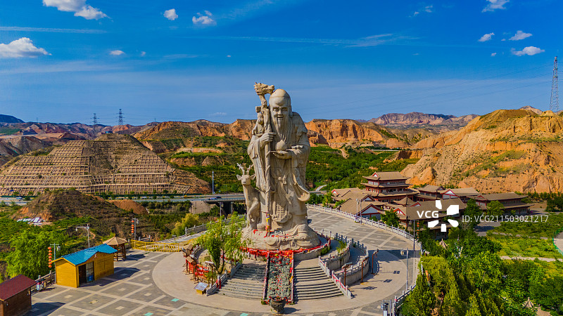 兰州市安宁区仁寿山生态文化旅游景区图片素材