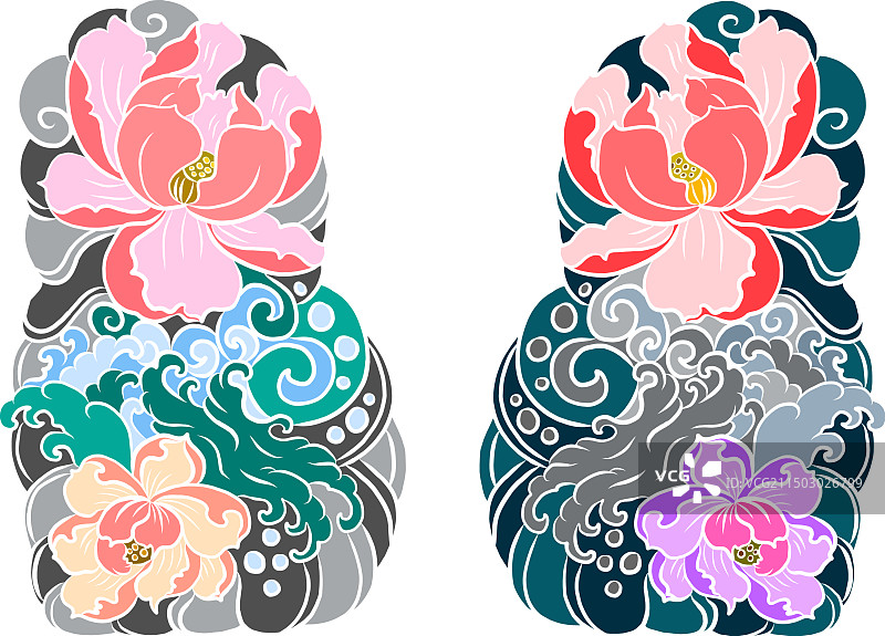 纹身背景图片素材