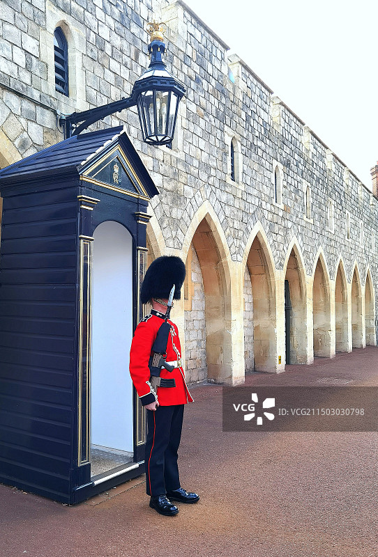 温莎城堡～皇家卫士图片素材