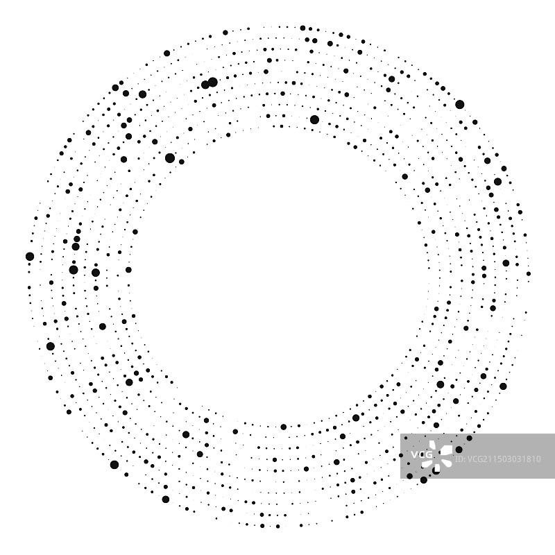 圆形半色调点状背景图片素材