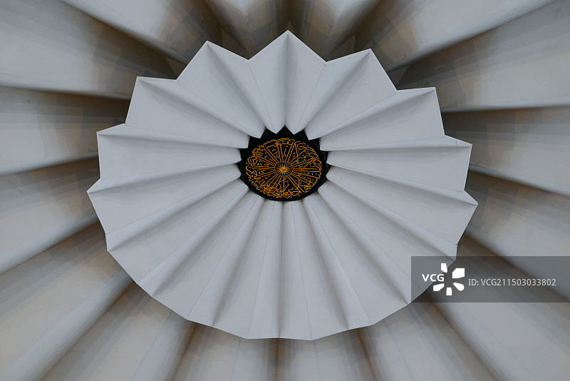 马来西亚吉隆坡国家清真寺图片素材