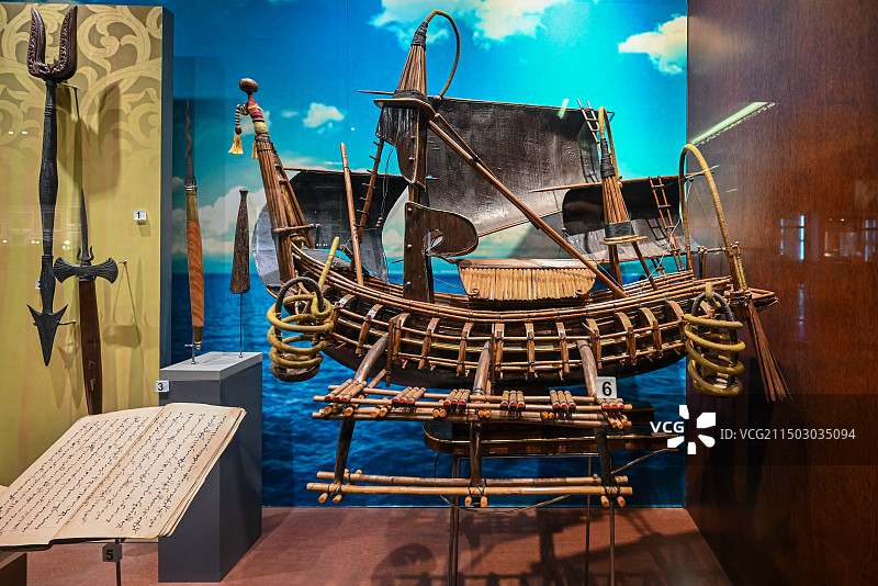 马来西亚国家博物馆展出的文物图片素材