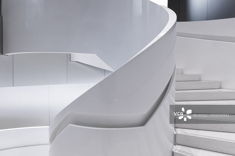 白色楼梯图片素材
