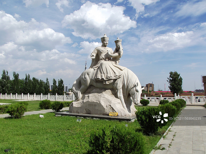 呼和浩特蒙亮民族风情园图片素材