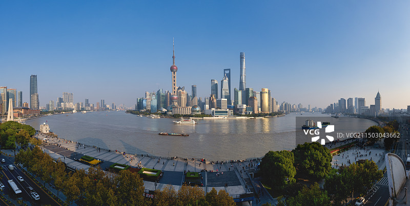 外滩全景图片素材