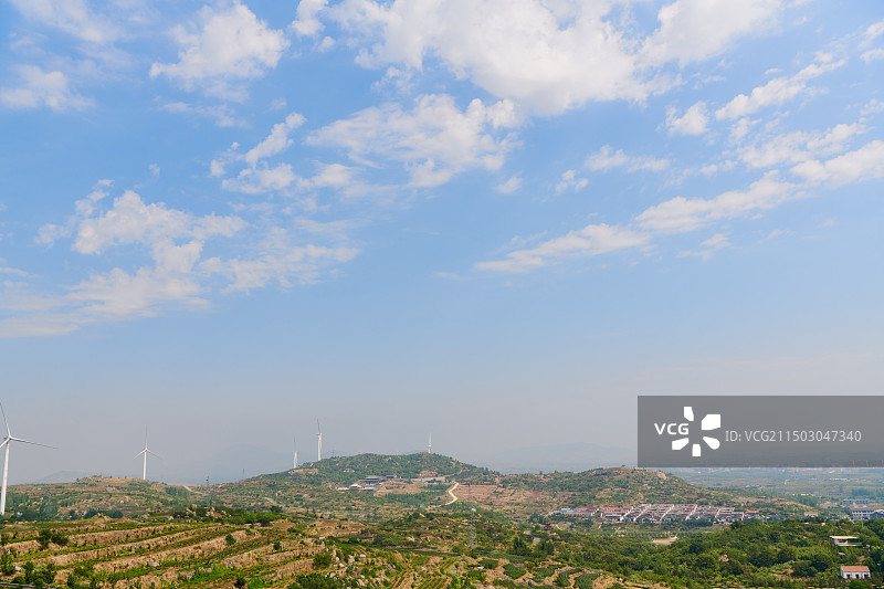 邹城越峰山景区图片素材