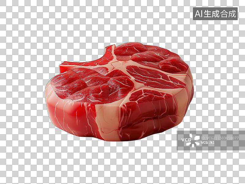 【AI数字艺术】肉排图片素材