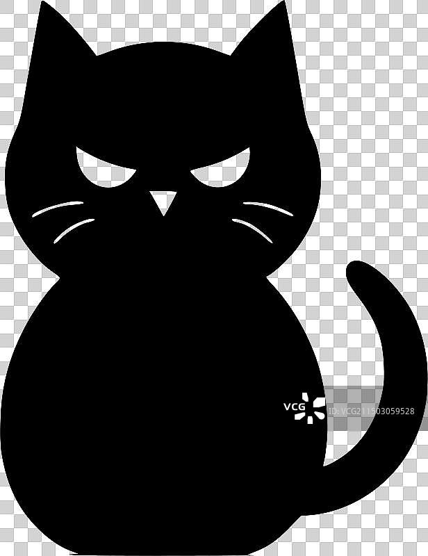 猫-高品质的标志-理想的t恤图片素材
