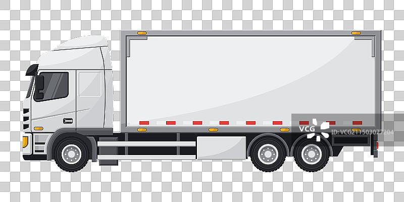 等温冷藏车图片素材