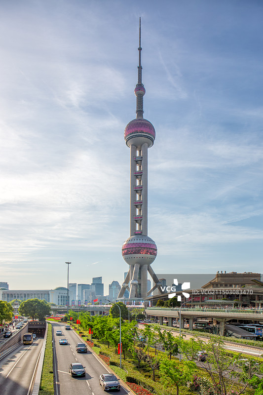 上海东方明珠图片素材