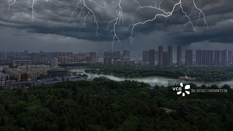 张公山公园图片素材