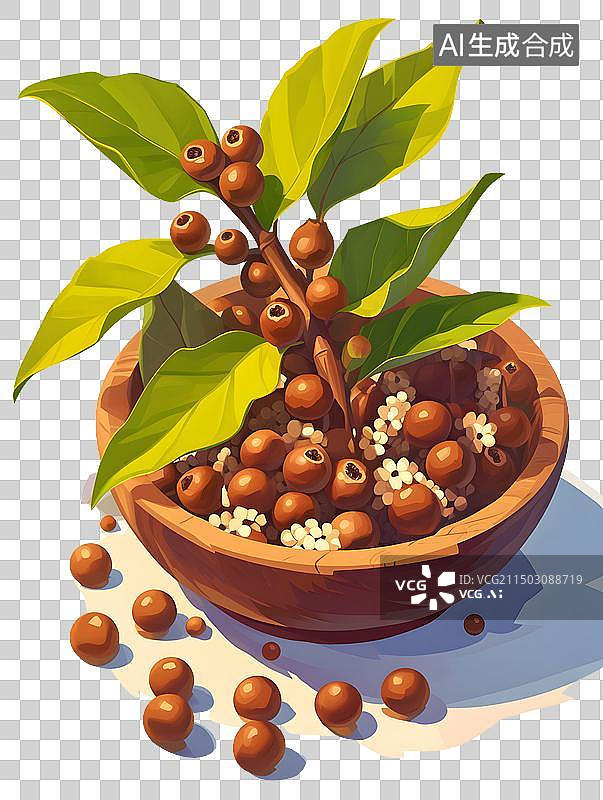 【AI数字艺术】黑胡椒植物图片素材