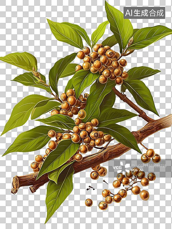【AI数字艺术】黑胡椒植物图片素材