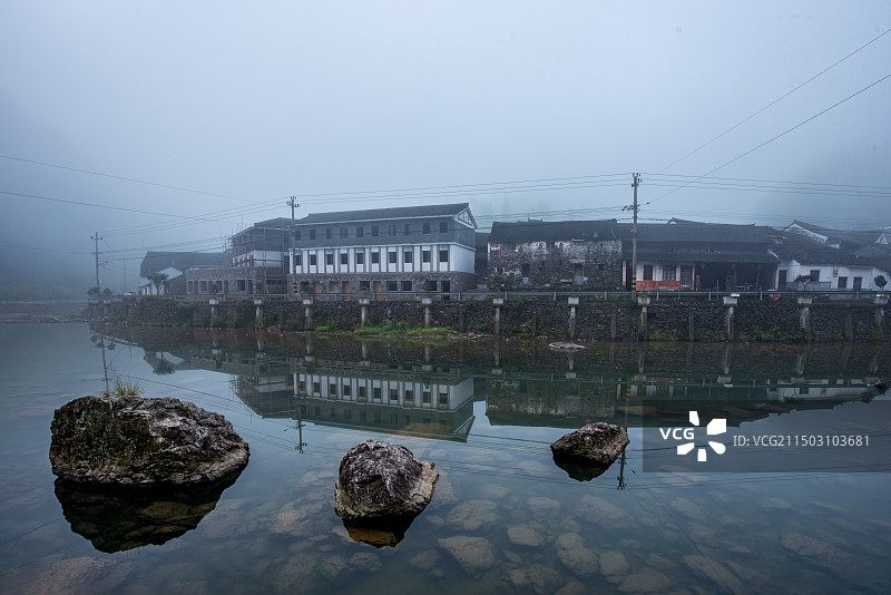 宁波市海曙区李家坑晨曦图片素材