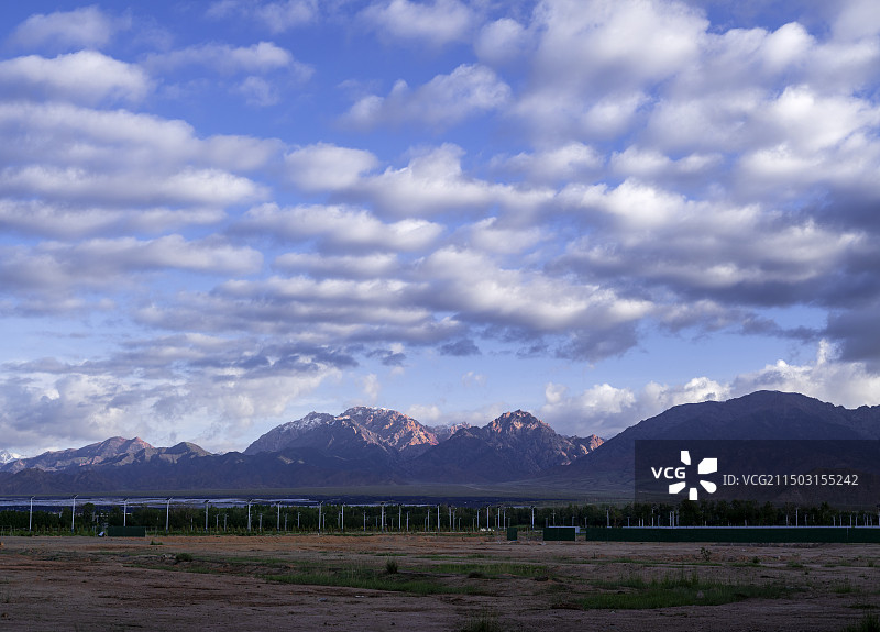 青海德令哈图片素材