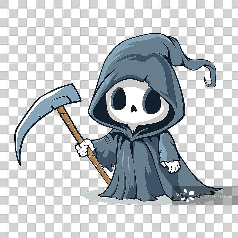 死神Q版吉祥物图片素材