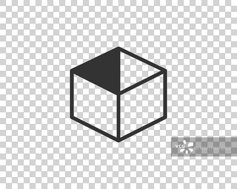 快递包装纸箱图标图片素材