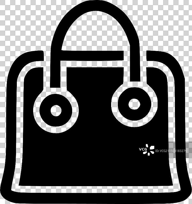 简约扁平风格手提袋LOGO图片素材