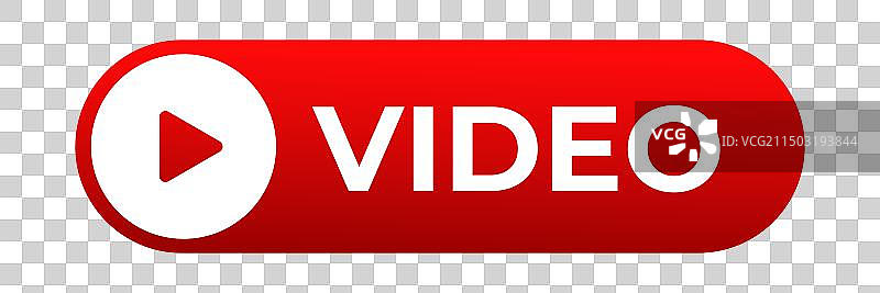 极简红色播放视频按钮图片素材