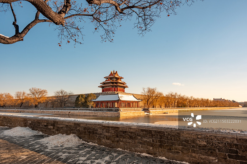 故宫交楼图片素材