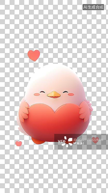 【AI数字艺术】卡通小鸡仔免抠元素图片素材