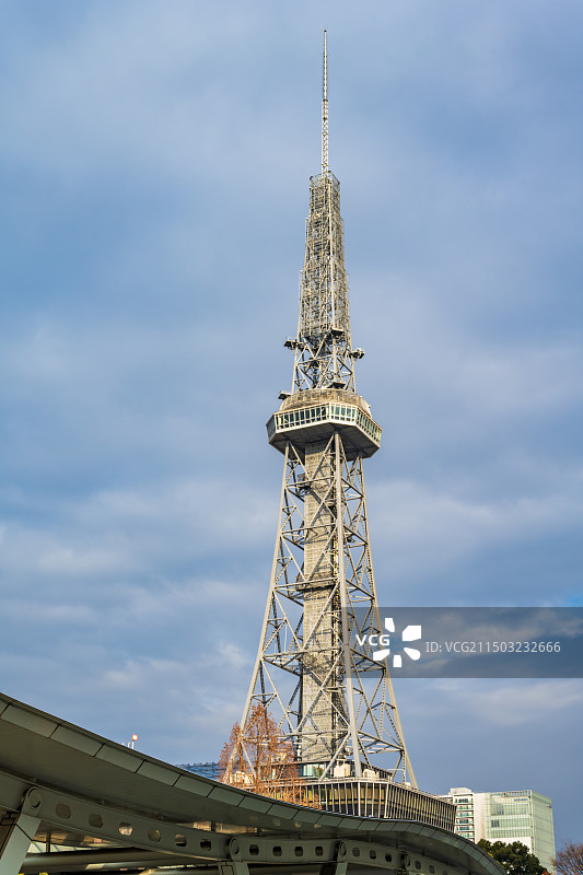 日本久屋大通公园名古屋电视塔图片素材